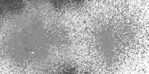 Black and white stain rusty metal texture old terrazzo surface isolated overlay decorative vintage vector background.