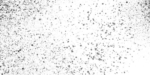 Black and white stain rusty metal texture old terrazzo surface isolated overlay decorative vintage vector background.