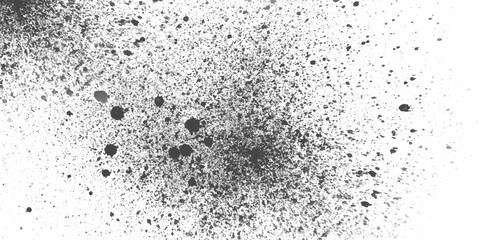 Black and white stain rusty metal texture old terrazzo surface isolated overlay decorative vintage vector background.