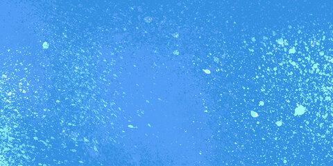 Blue stain rusty metal texture old terrazzo surface isolated overlay decorative vintage vector background.