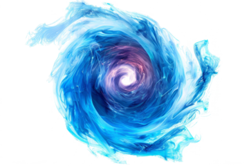 A whirlpool of light and color, inspired by the mysterious aurora borealis.