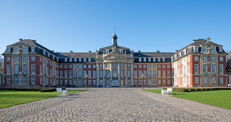 Naklejka premium Schloss Münster, Münster in Westfalen