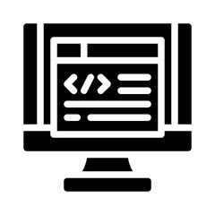 html glyph icon