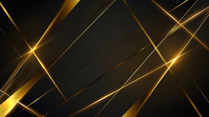 Luxury gold title border background Black abstract text banner Blank vip backdrop with golden frame Copy space for casino royal or grand hotel logo : Generative AI