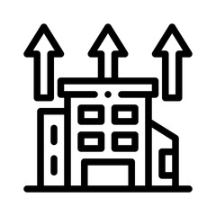 building line icon