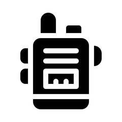 walkie talkie glyph icon
