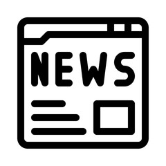news line icon