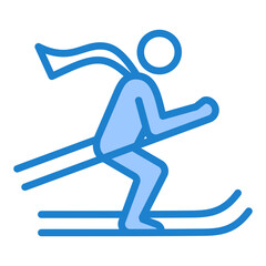 Skiing Icon