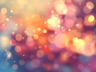 Obraz premium A colorful background with many small circles