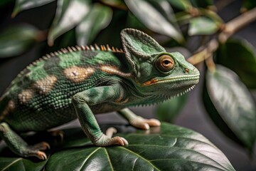 Fototapeta premium iguana on a tree