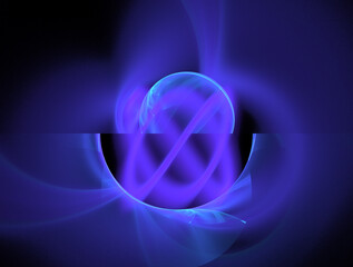 Imaginatory fractal abstract background Image