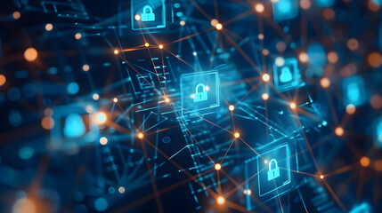 Obraz premium Technology involves applying scientific knowledge for practical purposes, encompassing tools, systems, and methods to solve problems or attain goals. Networks are connections between devices enabling