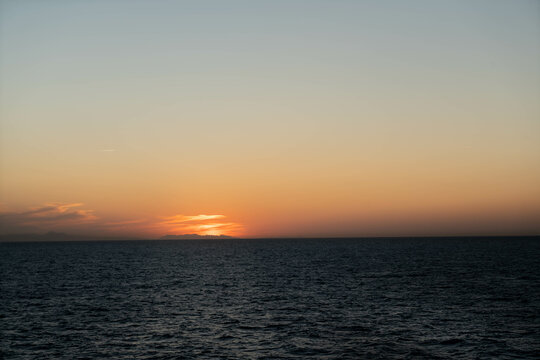 Sunset over the Balearic Sea