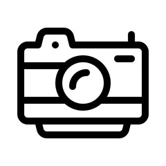 camera line icon