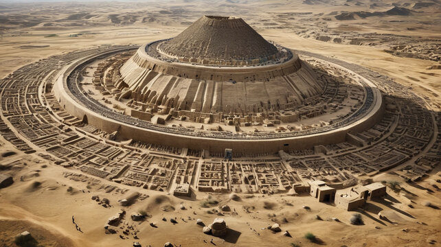 Rich tapestry of ancient Mesopotamian cultures, including the Sumerians, Akkadians, and Babylonians, Generative AI