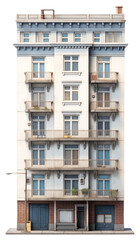 Fototapeta premium PNG Neighbourhood architecture condominium apartment.