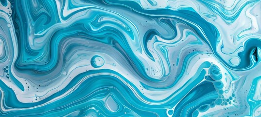 Obraz premium Abstract blue paint background with elegant fluid grunge texture for artistic design inspiration