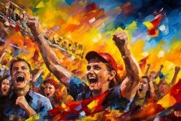 The roaring fans of Romania - Generative AI