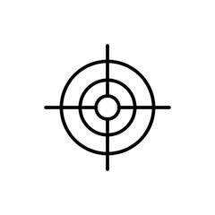target line icon