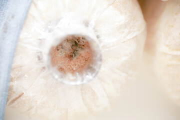 Obraz premium Bhutanese fairy mushroom