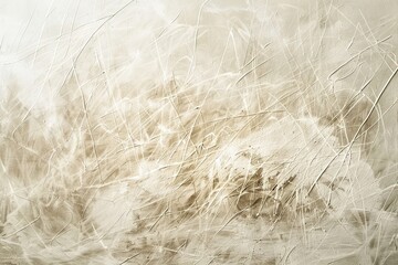 Textured White Paper Background with Brush Strokes