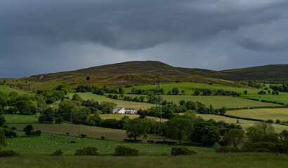 views around Snowdonia North Wales 