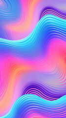 Obraz premium Abstract colorful waves