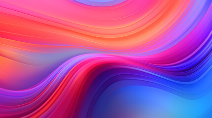 Obraz premium Abstract colorful waves