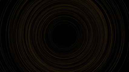 Dark brown circular lines abstract geometric tech background