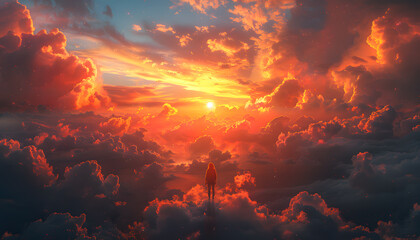 Fototapeta premium sky background