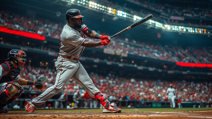 male baseball player playing baseball