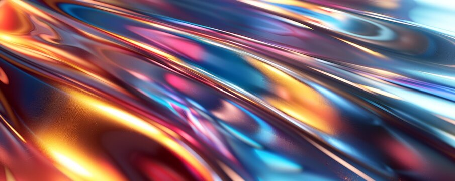 Modern metallic texture, anodized aluminum, high resolution, vibrant colors, smooth and sleek, modern and stylish, reflective surface
