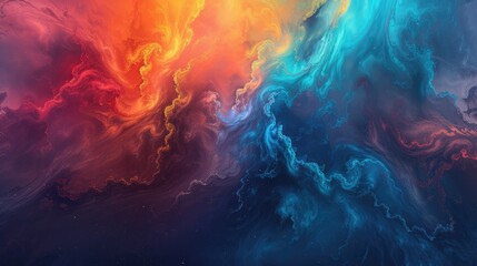Fototapeta premium Abstract colorful 4k wallpaper.