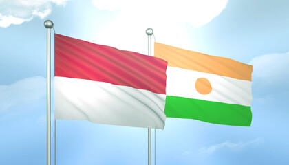 Indonesia and Niger Flag Together A Concept of Relations