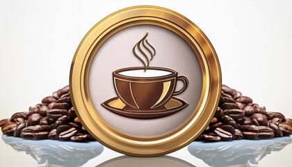 Obraz premium Coffee logo