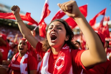 The roaring fans of Tunisia - Generative AI