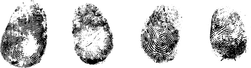 Fingerprint texture set background