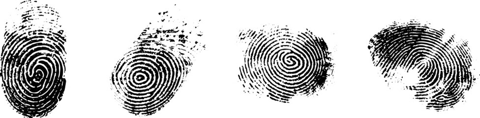 Fingerprint texture set background