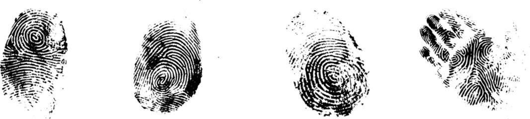 Fingerprint texture set background