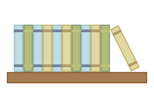 Estanter&iacute;a con libros o enciclopedia