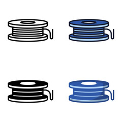 The String Reel icon represents a spool of string used for stringing rackets in various sports.