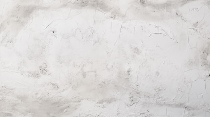 White Painted Cracked Concrete Wall