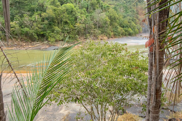 Paisagens do Rio Manhuaçú no Município de Aimorés Minas Gerais, brasil.