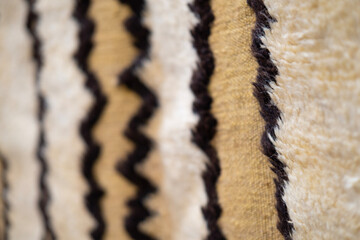 Moroccan Berber handmade oriental style carpets made natural sheep wool, traditional oriental...