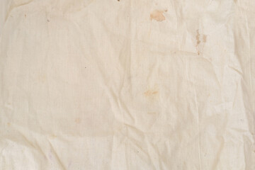 Closeup empty blank canvas space, mock up old texture, ad, advt blackboard, vintage menu, blank canvas for designer copy space