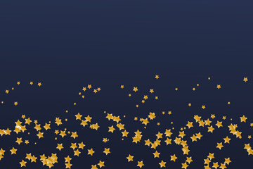 Christmas blue background gold stars