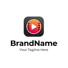 Set of Podcast or Radio Logo design using Microphone icon