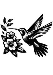 Hummingbird svg, bird svg, hummingbird flowers svg, flower hummingbird svg, hibiscus svg for cricut, Hummingbird Silhouette, Hummingbird Logo, Floral SVG, Flowers SVG, Bouquet SVG