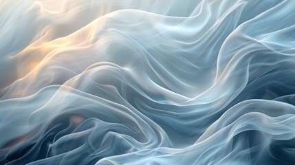 Obraz premium Abstract flowing fabric background