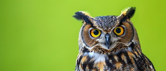 Owls, with their keen eyes and silent flight, embody the essence of nighttime hunters. Their brown and white feathers camouflage them in natural habitats